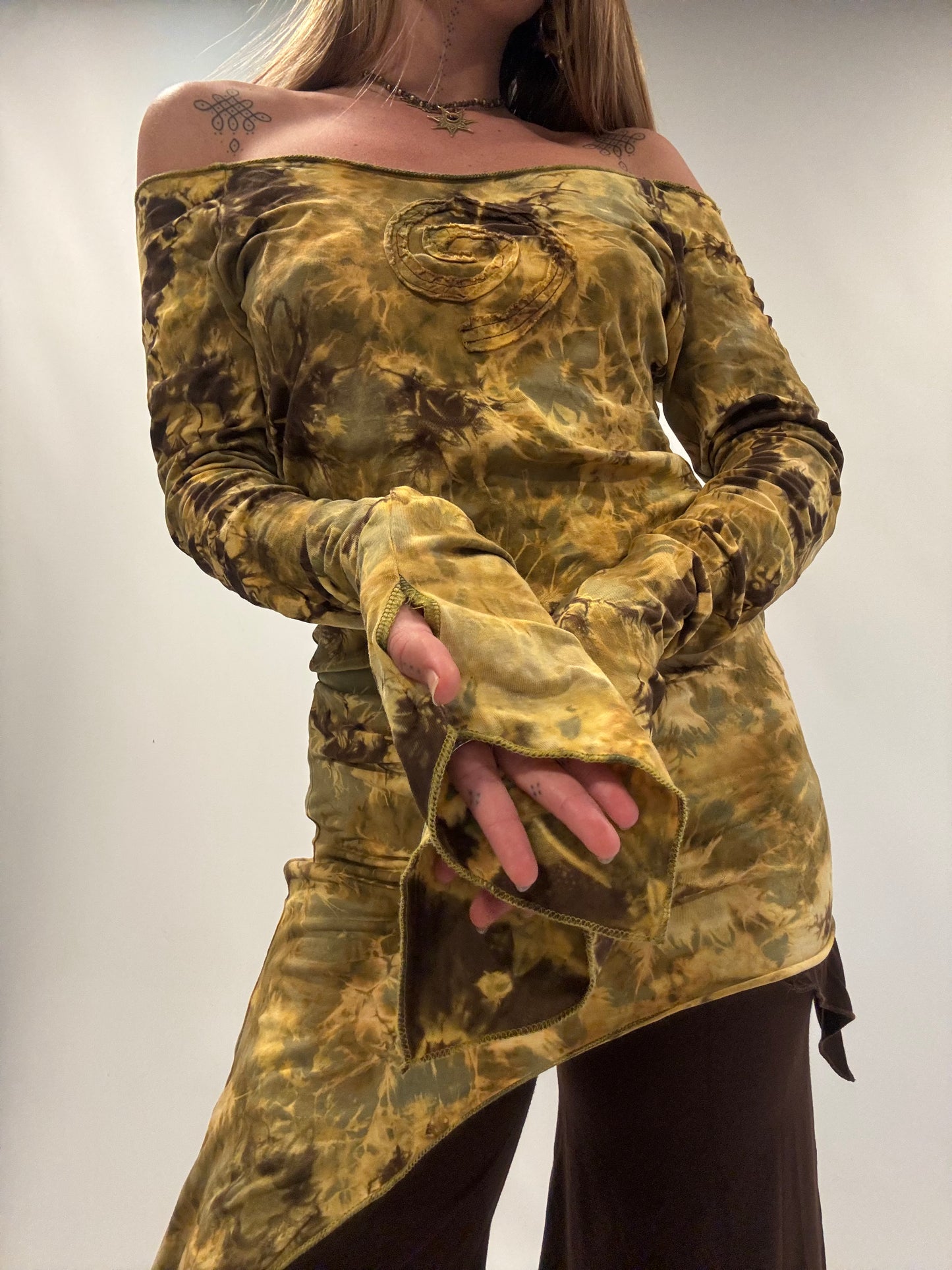 Spiral Dress - Tie Dye 1/1