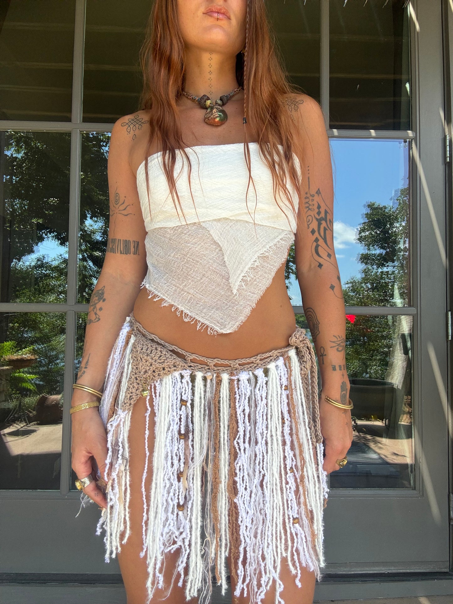 Crochet Fairy Skirt - Cotton Field