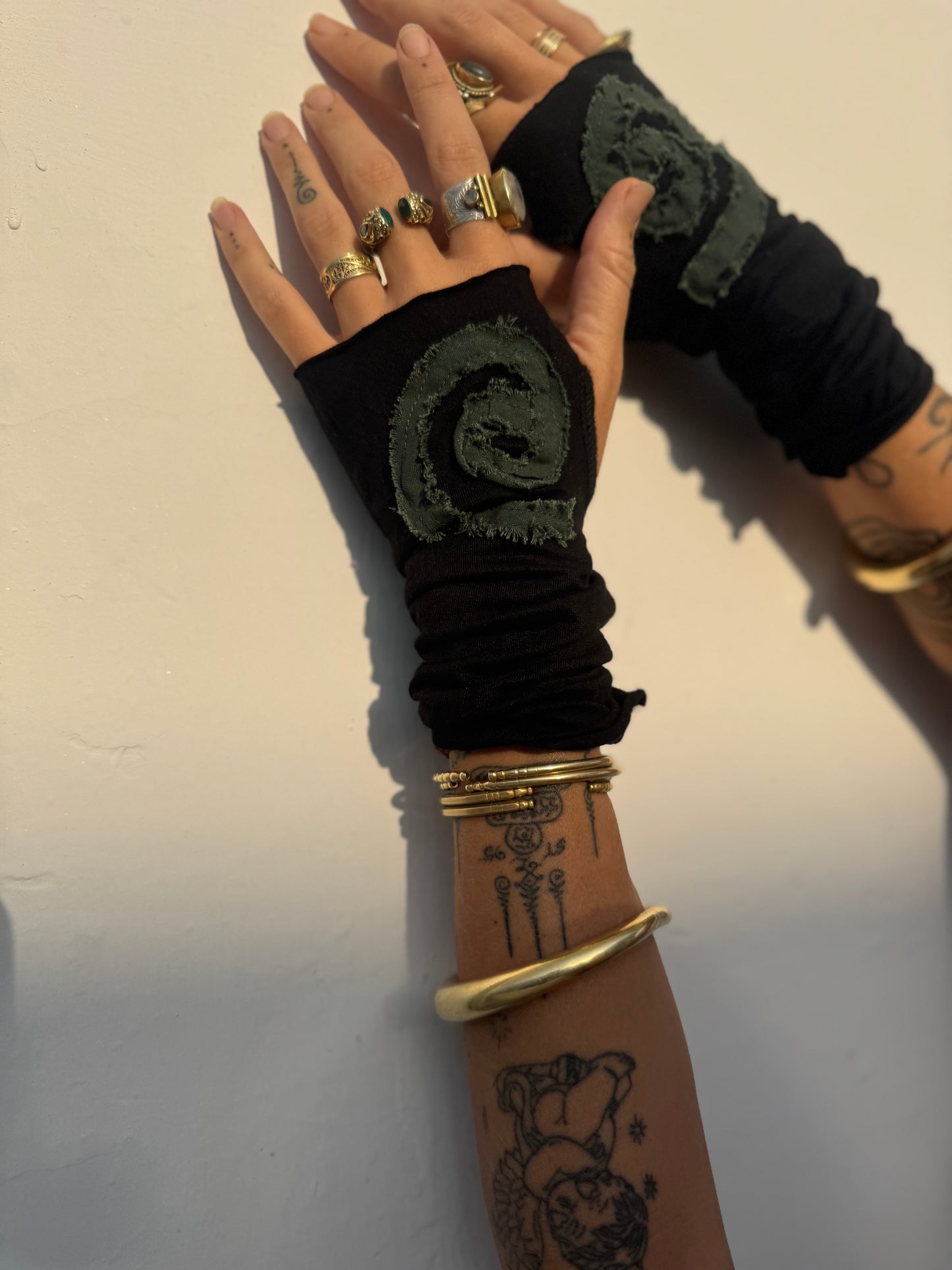 Spiral Gloves - Black