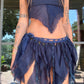Crochet Fairy Skirt - Blue Lotus