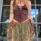 Crochet Fairy Skirt - Oak