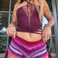 Crochet Shorts - Pink 1