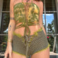 Crochet Shorts - Green