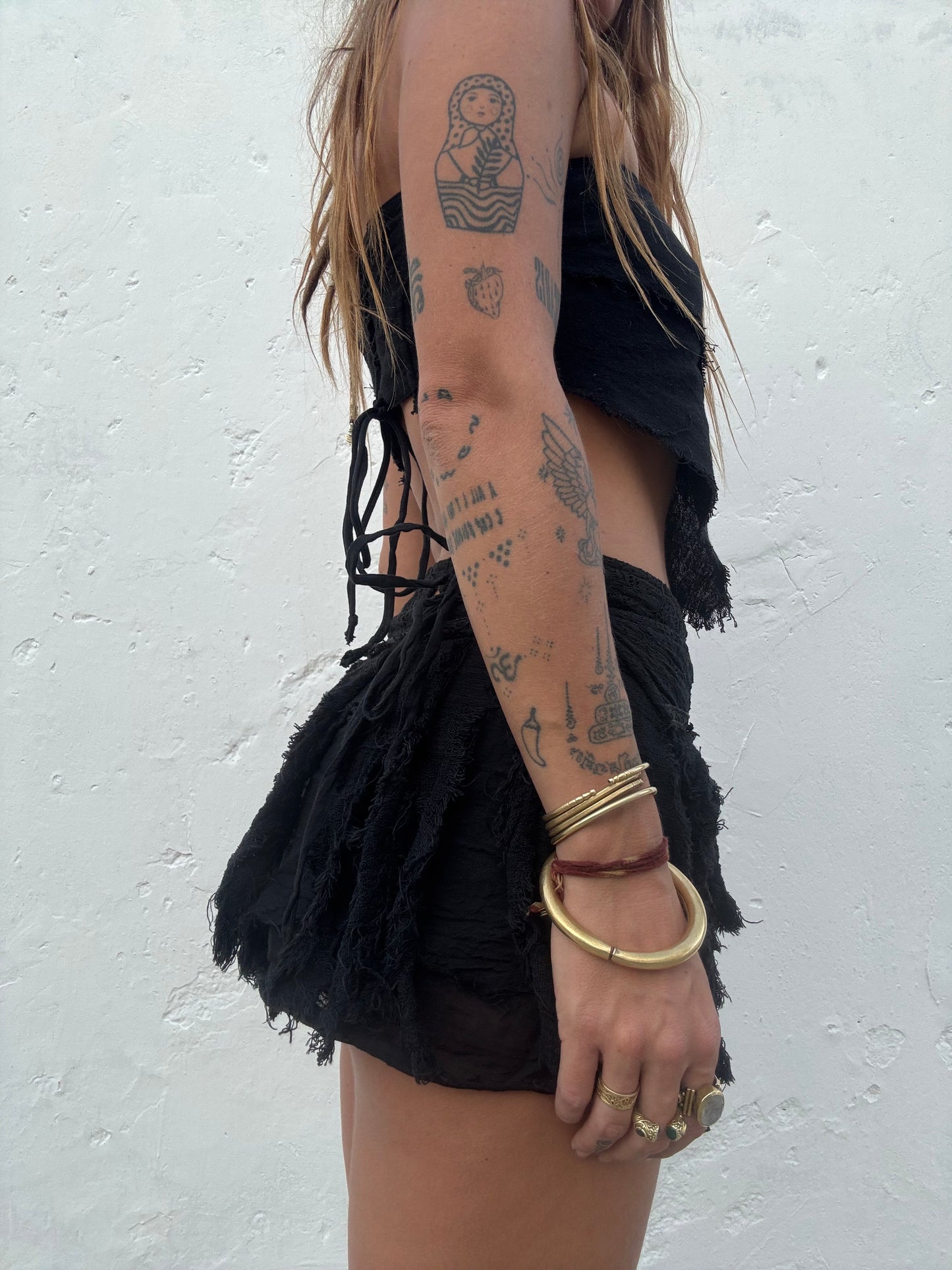 Forest Nymph Skirt - Black