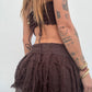 Forest Nymph Skirt - Chocolate Brown