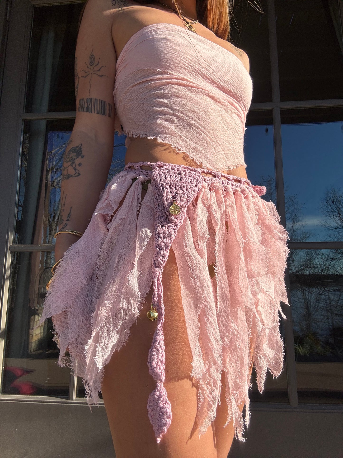 Crochet Fairy Skirt - Petal