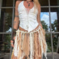 Crochet Fairy Skirt - Camel