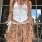 Crochet Fairy Skirt - Maple