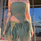 Crochet Fairy Skirt - Eucalyptus 1