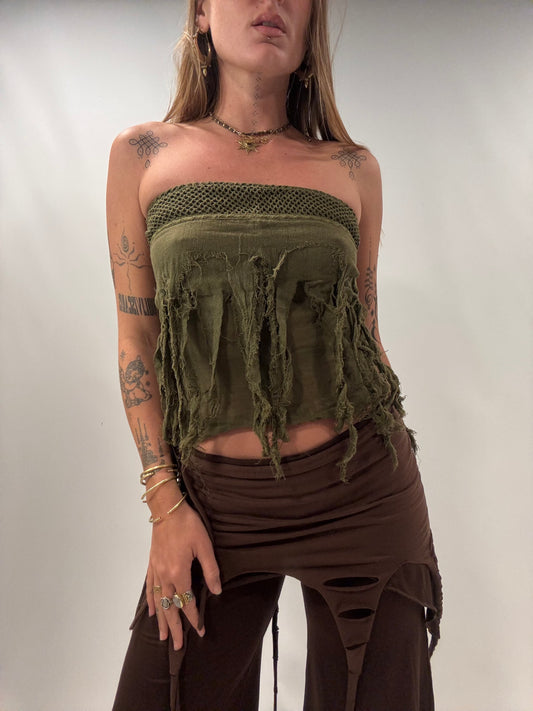 Wild Pixie Top - Forest Green