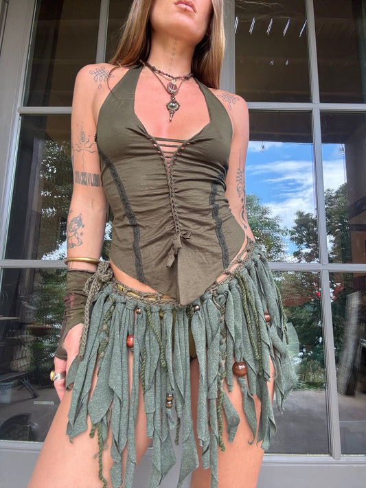 Crochet Fairy Skirt - Jade