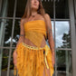 Crochet Fairy Skirt - Sunflower