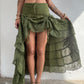 Peacock Skirt - Green