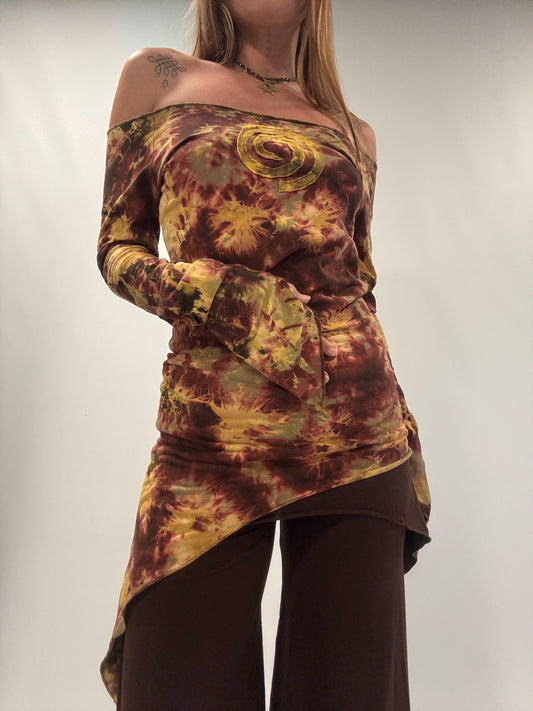 Spiral Dress - Tie Dye 1/1