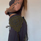 Crochet Fairy Utility Belt - Green/Purple