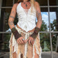 Crochet Fairy Skirt - Camel
