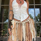 Crochet Fairy Skirt - Camel