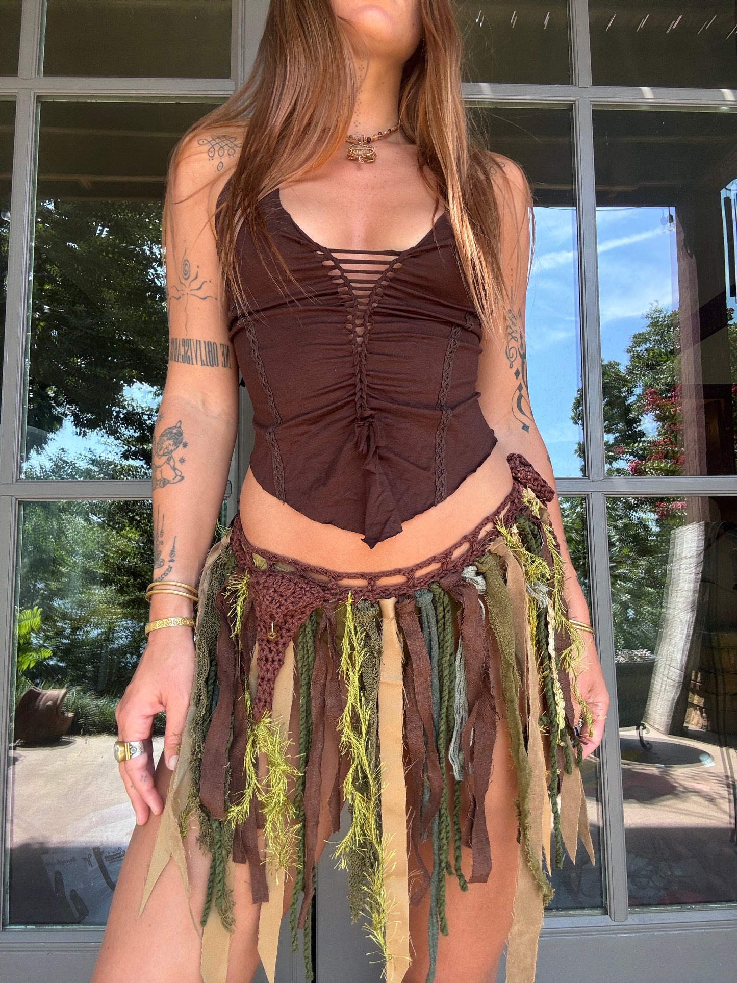 Crochet Fairy Skirt - Meadow