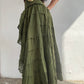Peacock Skirt - Green