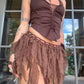 Crochet Fairy Skirt - Cinnamon
