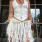 Crochet Fairy Skirt - Vanilla