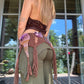 Crochet Fairy Utility Belt - Brown/Purple