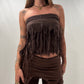 Wild Pixie Top - Brown