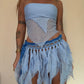 Crochet Fairy Skirt - Baby Blue