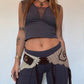 Crochet Fairy Utility Belt - Tan/Brown