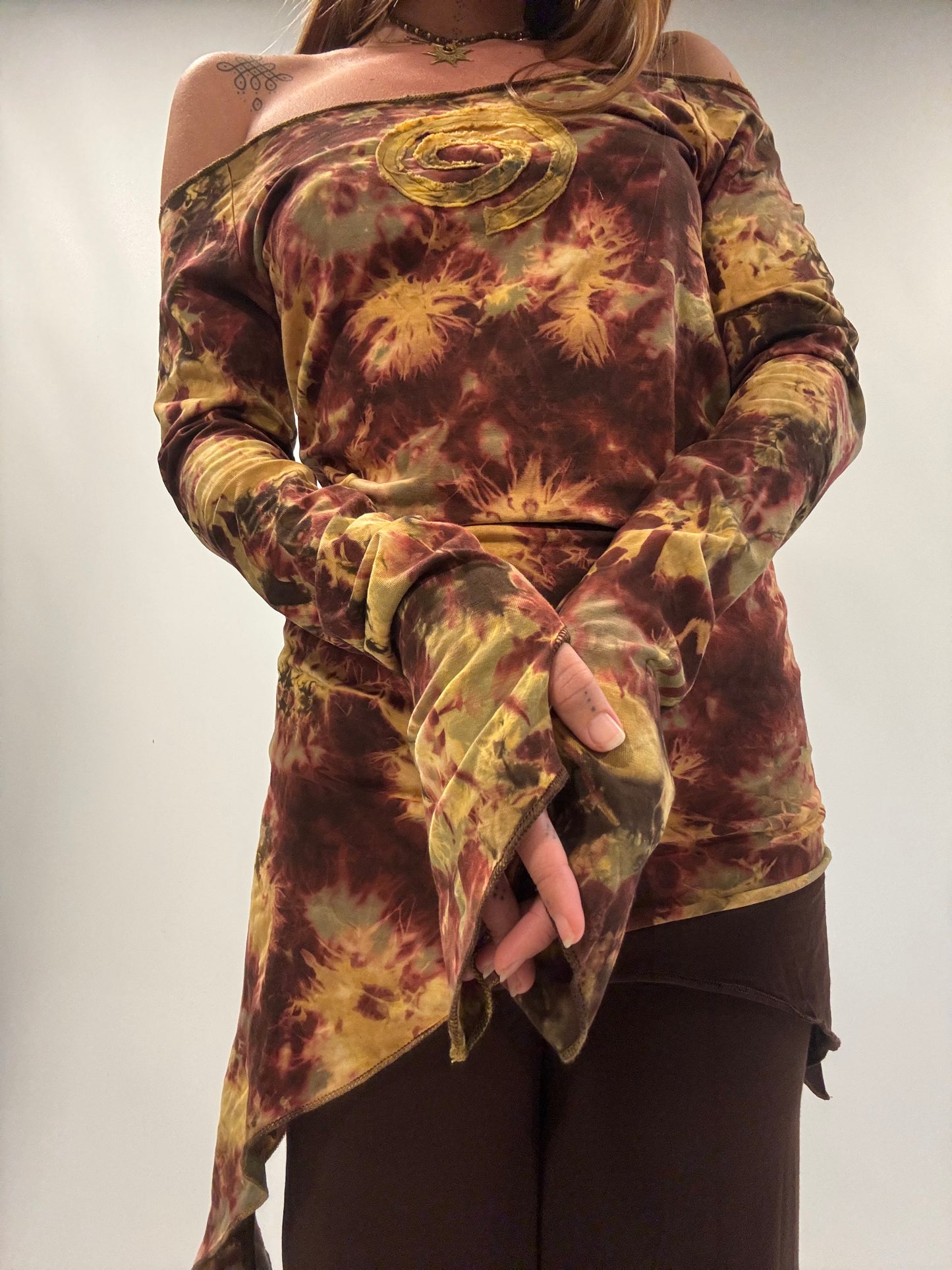 Spiral Dress - Tie Dye 1/1