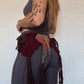 Crochet Fairy Utility Belt - Maroon/Multi
