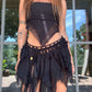 Crochet Fairy Skirt - Onyx