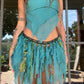 Crochet Fairy Skirt - Aqua •