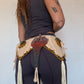 Crochet Fairy Utility Belt - Tan/Multi