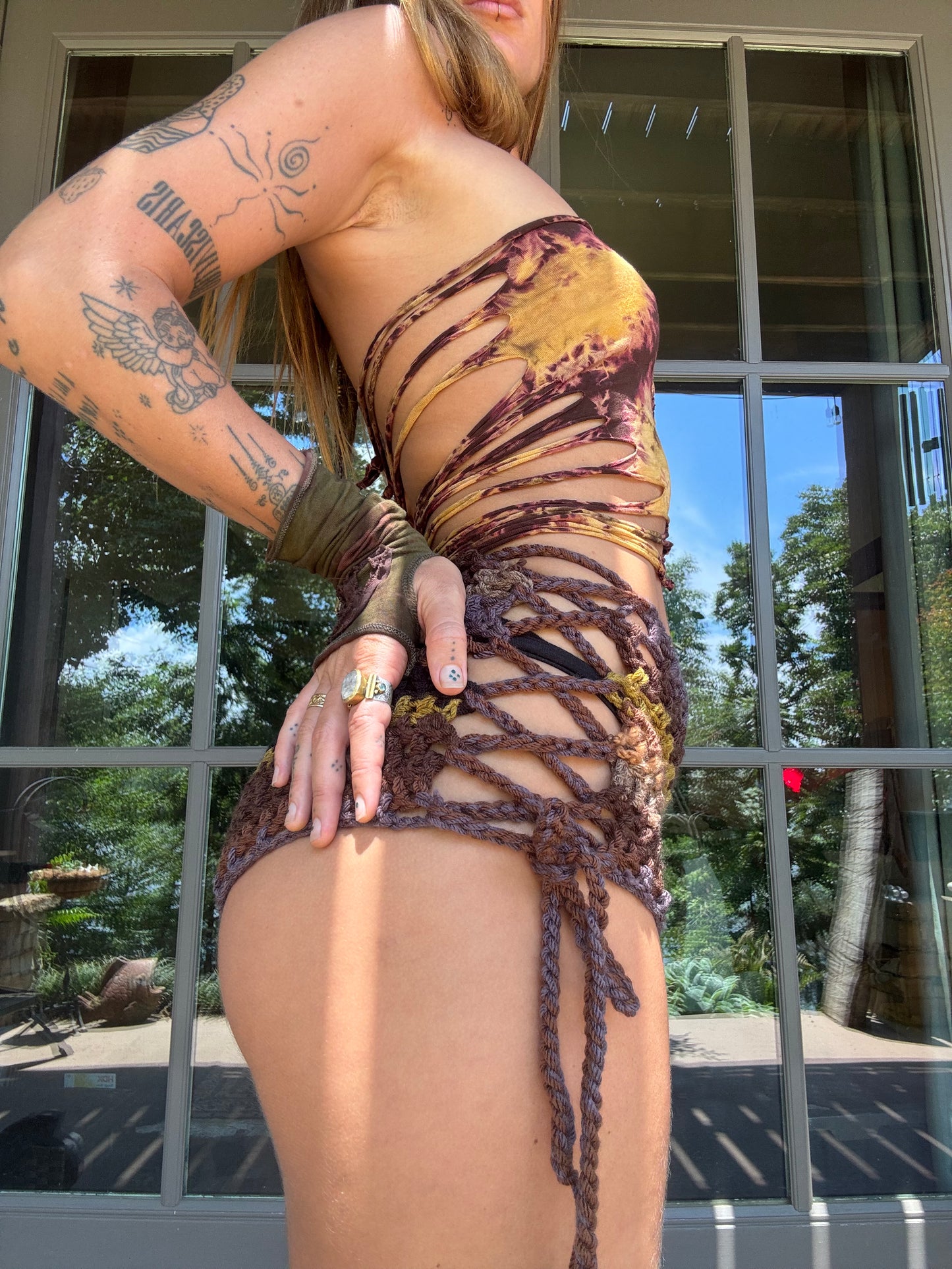 Crochet Shorts - Multi Color
