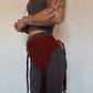 Crochet Fairy Utility Belt - Copper/Brown