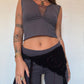 Crochet Fairy Utility Belt - Black/Iridescent 1
