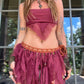 Crochet Fairy Skirt - Flame