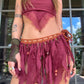 Crochet Fairy Skirt - Flame