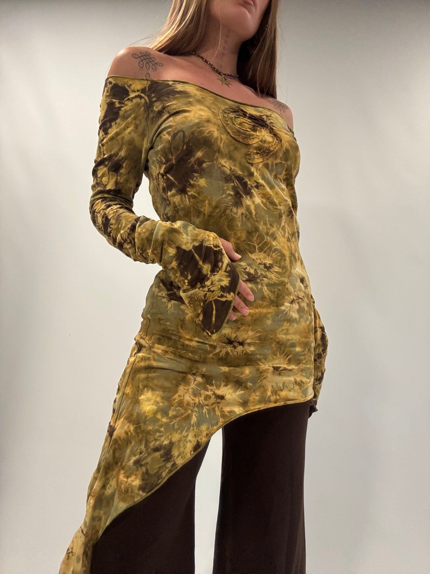 Spiral Dress - Tie Dye 1/1