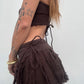 Forest Nymph Skirt - Chocolate Brown