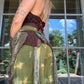 Crochet Fairy Utility Belt - Brown/Green
