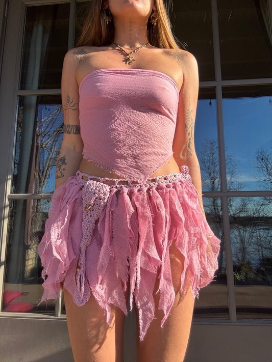 Crochet Fairy Skirt - Barbie