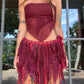 Crochet Fairy Skirt - Rose