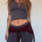 Crochet Fairy Utility Belt - Maroon/Multi