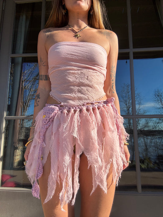 Crochet Fairy Skirt - Petal