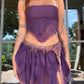 Crochet Fairy Skirt - Violet