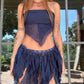 Crochet Fairy Skirt - Blue Lotus