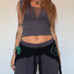 Crochet Fairy Utility Belt - Black/Green