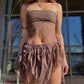 Crochet Fairy Skirt - Cacao